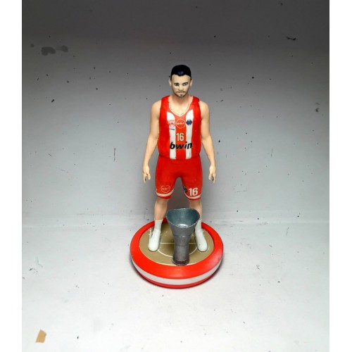 1/24 Kostas Papanikolaou Olympiacos 2026 Euroleague FInal Handpainted figure